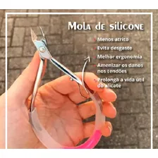 Kit 40 Molas De Silicone Profissional Alicate De CutÃculas Foto mini 2