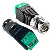 Kit 40 Pcs Plug Conector Bnc Macho Com Borne De Parafuso Cor Preto Foto mini 2
