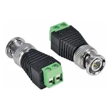 Kit 40 Pcs Plug Conector Bnc Macho Com Borne De Parafuso Cor Preto Foto mini 1