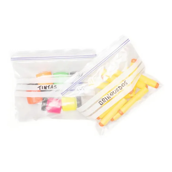 Kit 40 Saco Plastico Freezer Vedacao Zip Hermetico 16x14cm Foto 1
