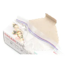 Kit 40 Saco Plastico Freezer Vedacao Zip Hermetico 16x14cm Foto mini 2