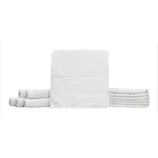 Kit 40 Toalhas Lavabo Branco Para Bordar Liso Foto mini  2