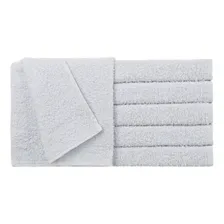 Kit 40 Toalhas Rosto Branca Salão De Beleza Princesa Atacado Cor Branco Foto mini 2