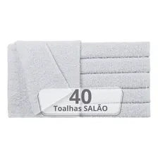 Kit 40 Toalhas Rosto Branca Salão De Beleza Princesa Atacado Cor Branco Foto mini 1