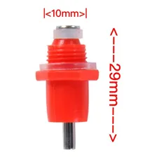 Kit 40 Un Bico Bebedor Automático Aves Pavão Galinhas Cor Vermelho Foto mini 4