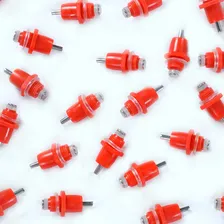 Kit 40 Un Bico Bebedor Automático Aves Pavão Galinhas Cor Vermelho Foto mini 3