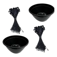 Kit 40 Vasos Cuia 21+40 Alça Haste P/ Pendurar Vasos Plantas Foto mini 1