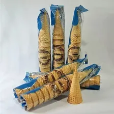 Kit 40un Casquinha Sorvete Cone Trufado Biscoito Doce Marvi Foto mini 4