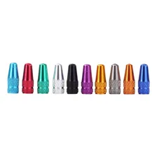 Kit 40x Tampinha Tampa Válvula Presta Para Bike AlumĂnio Foto mini 3