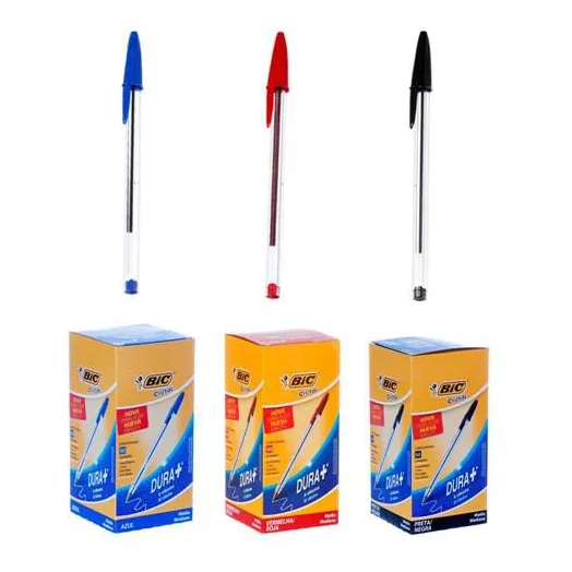 Kit 45 Canetas 1.0 Bic 15 Azuis 15 Pretas 15 Vermelhas Foto 1