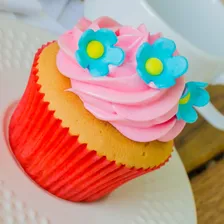 Kit 45 Forminha Cupcake Impermeável Formas Papel Forneavel Cor Forminha CupCake Vermelho Foto mini  3