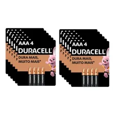 Kit 48 Pilhas Alcalina Duracell Palito Aaa (12x4un) Foto mini 1