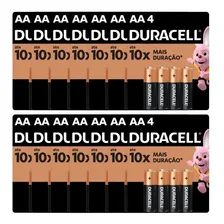 Kit 48 Pilhas Duracell Alcalina Aa Pequena (12x4un) Foto mini 1