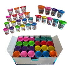 Kit 48 Potes Potinho De Massinha Massa De Modelar Divertoys Foto mini 4