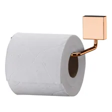 Kit 4pç Banheiro Porta Papel HigiĂȘnico Toalheiro Cabide RosĂ© Foto mini 3