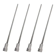 Kit 4x Espetos De Inox 40cm Coração Laurindos Churrasqueiras Foto  mini 1