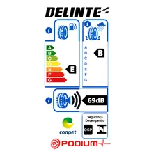 Kit 4x Pneu 245/45 Zrf18 96y Dh6 Run Flat Delinte Foto mini 4