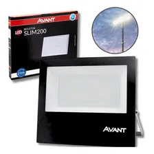 Kit 4x Refletor Holofote Led 200w Avant Branco Frio 6500k Foto mini 1