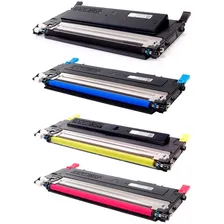 Kit 4x Toner Clx-3185n 407s P/ Clx-3185fw Clp-320n Clp-325w Tinta Preto/ciano/magenta/amarelo Foto  mini 1
