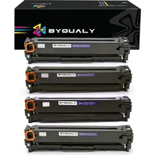 Kit 4x Toner Cp1215 1515 1518 Cb540 Cb541 Cb542 Cb543 Tinta Preto Foto  mini 1