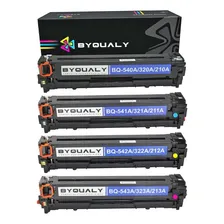 Kit 4x Toner Cp1215 1515 1518 Cb540 Cb541 Cb542 Cb543 Tinta Preto Foto mini  2