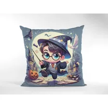 Kit 5 Almofadas Halloween Harry Potter Lembrança De Aniversá Cor Preto Desenho Do Tecido Harry Potter Halloween Foto mini  3
