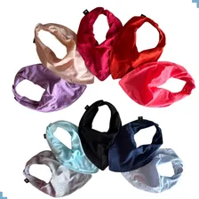 Kit 5 Babador Bandana Impermeável Premium Charme Dupla Face Menina Tamanho Liso Foto mini 1