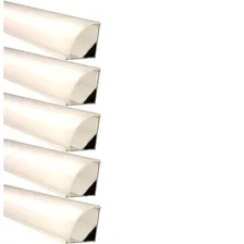 Kit 5 Barras 2m Perfil De Canto 45° Sobrepor Para Fita Led Cor da luz Depende da fita LED Foto  mini 1