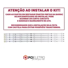 Kit 5 Barras Compatível Com Un32F5500Ag Un32F4300Ag Un32F5200Ag Televisão 32 Polegadas Pci Eletroparts Foto mini 4