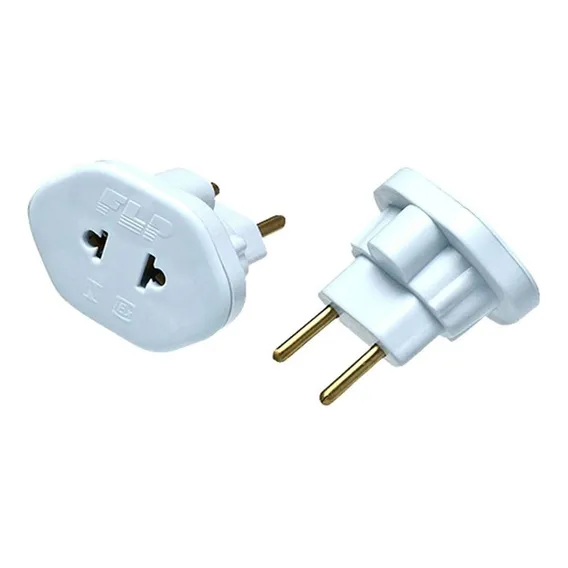 Kit 5 Benjamin Adaptador FLP De Tomada 2p 10a 250v C/ Inmetro Foto 1