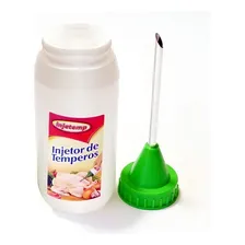 Kit 5 Bisnaga Injetora De Temperos Frango Carnes Churrasco Foto mini  3