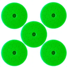 Kit 5 Boina Espuma Polimento Automotivo 5 Agressivo Verde Foto  mini 1