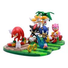 Kit 5 Bonecos Sonic Montaveis Coleção Completa Shadow Sonic Foto mini 3
