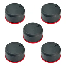 Kit 5 Botão Manípulo Com Anel Fogão Mueller Piacere Vetro G6 Foto  mini 1