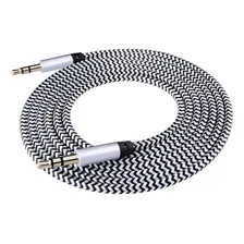 Kit 5 Cabo Auxiliar P2 X P2 3.5mm Áudio Celular Fone Som Foto mini  2
