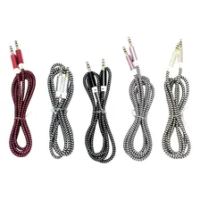 Kit 5 Cabo Auxiliar P2 X P2 3.5mm Áudio Celular Fone Som Foto mini 4