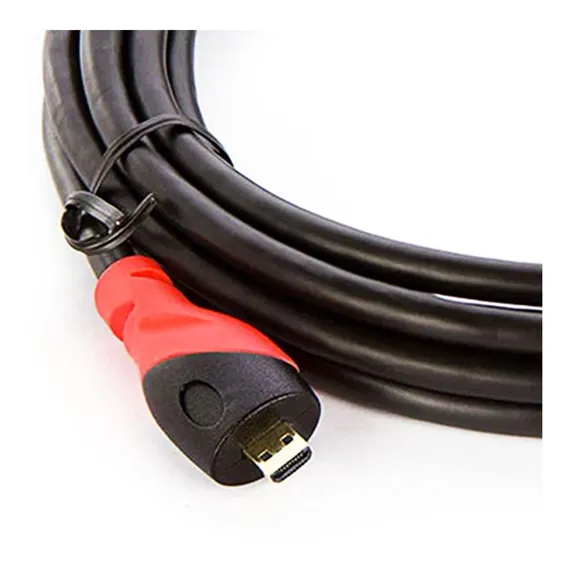Kit 5 Cabo Micro Hdmi Para Hdmi 2.0 Ultra Hd, 4k, 3d, 3m Foto 1