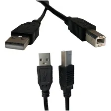 Kit 5 Cabo Usb 2.0 Para Impressora 3 Metros C/ Filtro Foto mini  3