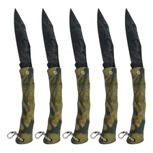 Kit 5 Canivetes Bolso Pesca Multiuso Xingu Cabo Camuflado Foto mini 1