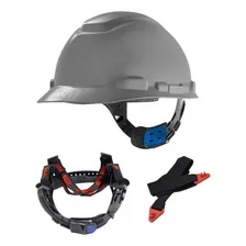 Kit 5 Capacete Segurança 3m H700 Epi Ajuste Fácil Cinza Foto mini  2
