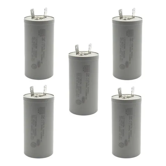 Kit 5 Capacitor 45uf 127v Brastemp Consul 326066187 Foto 1
