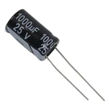 Kit 5 Capacitor Eletrolitico 1000x25v-105 Graus Foto mini 1