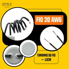 Kit 5 Capacitor Permanente 12uf 250v Epx (c/fio) Foto mini 4