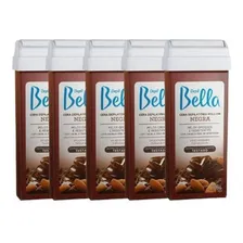 Kit 5 Cera Roll On Depil Bella 100g Cera Quente Negra Foto mini 1