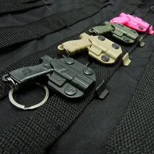 Kit 5 Chaveiros Holster Bélica - Colorido Foto mini 2