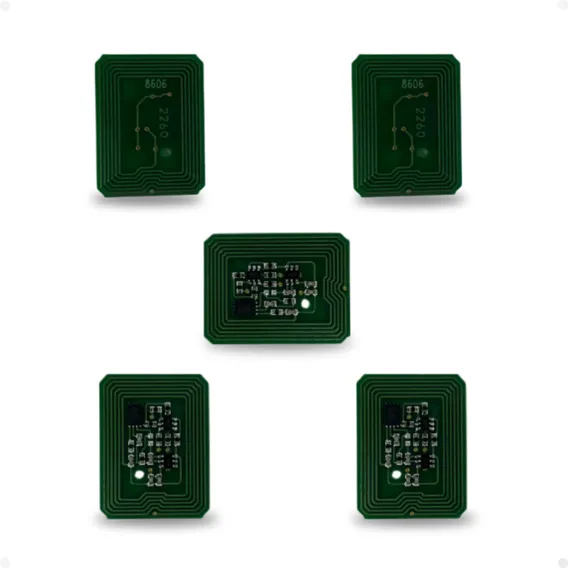 Kit 5 Chip Cartucho Toner Compativel Okidata C710 C711 M Foto 1