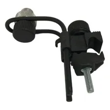 Kit 5 Clamp Microfone Bateria Zabumba Percussão Resistente Foto mini 4
