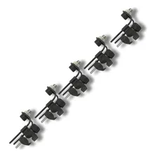 Kit 5 Clamp Microfone Bateria Zabumba Percussão Resistente Foto mini 1