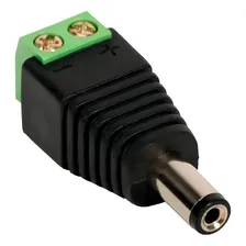 Kit 5 Conector P4 + 10 Bnc Macho Borne Dvr Cftv Cameras Co15 Foto mini 3