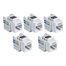 Kit 5 Conector Rj45 Keystone Furukawa Sohoplus Cat5e T568a/b Foto mini 1